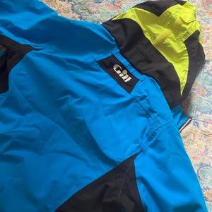Gill coastal racer jacket! Great condition, blue color, water resistant